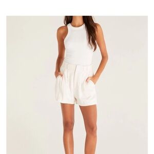 Z Supply Farrah Shorts in Sandstone